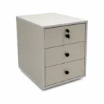 باکس سه کشو چرخ دار